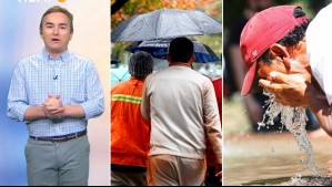 Se esperan chubascos, lloviznas y también calor: El pronóstico de Alejandro Sepúlveda para este viernes