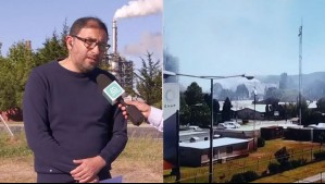 Alcalde de Hualpén por incidente en refinería de ENAP: 'No tenemos idea qué respiramos ayer'