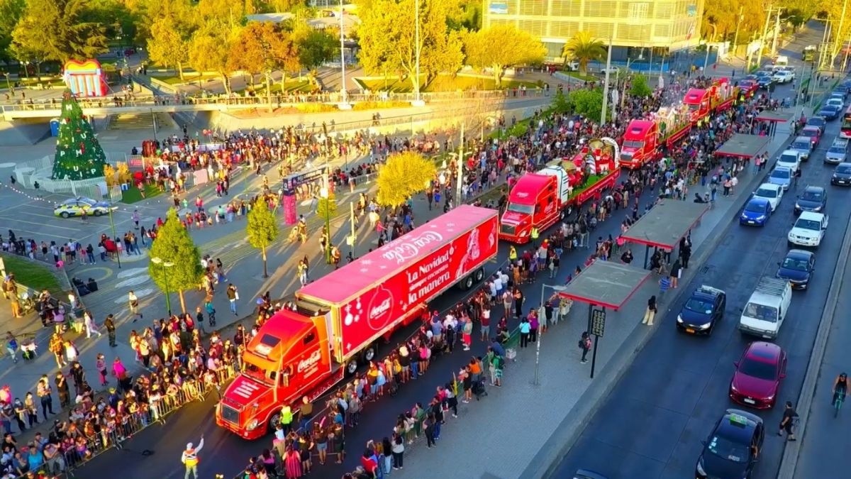 ¡Sigue la caravana navideña de Coca-Cola Sin Azúcar!: Revisa el itinerario y descubre cuándo pasará por tu ciudad