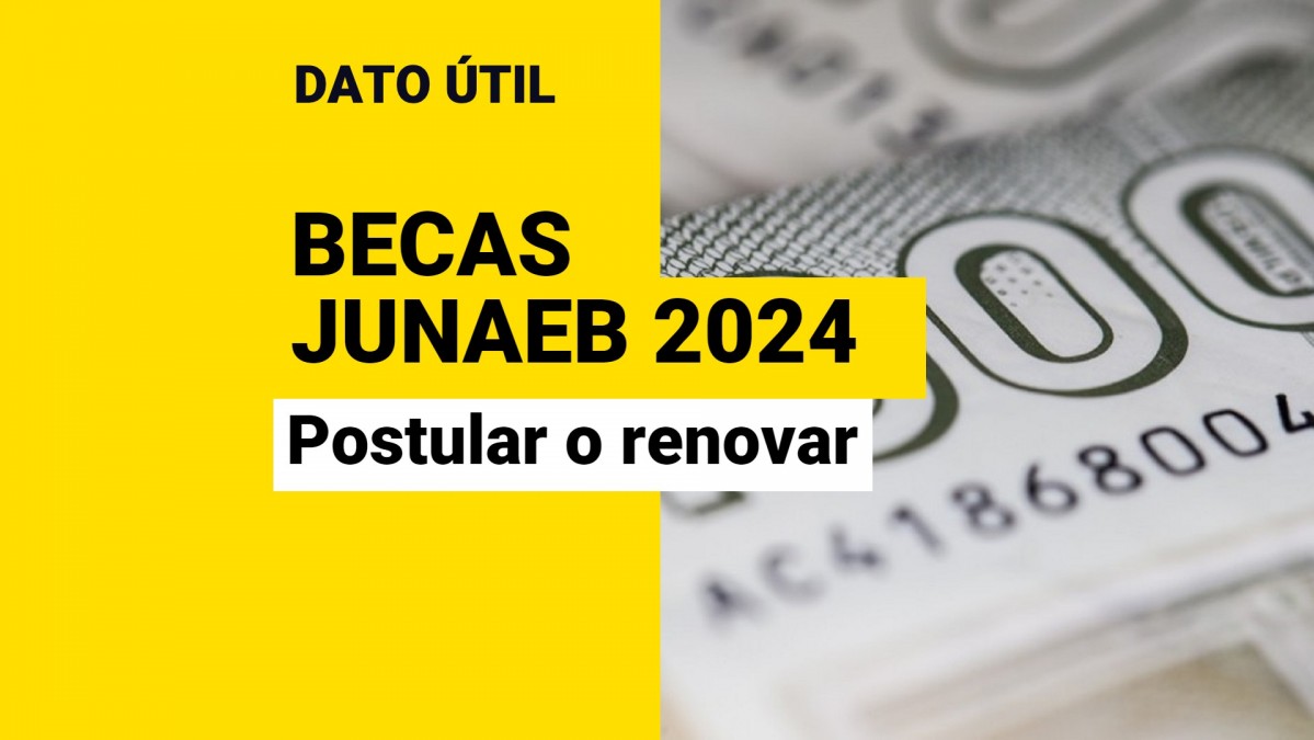 Becas Junaeb 2024 ¿Cómo postular o renovar tus beneficios