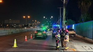 Motociclista fallece tras sufrir accidente en Quilicura: Habría perdido el control del móvil