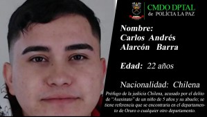 Policía boliviana rastrea en Oruro a chilenos prófugos involucrados en muerte de menor de cinco años
