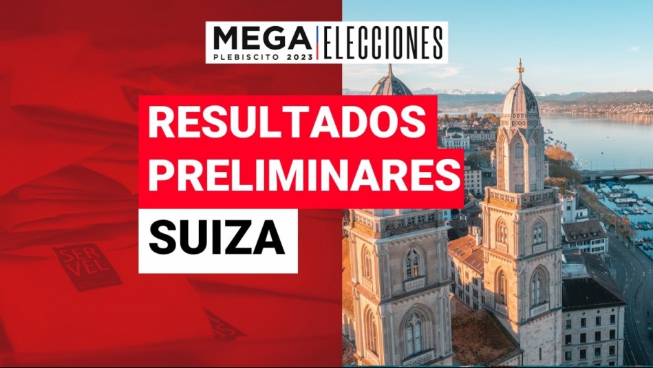 Conteo de votos en Suiza: Revisa los resultados preliminares del Plebiscito 2023