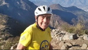 El último mensaje de WhatsApp de odontólogo de 80 años que se extravió en cerro de Las Condes