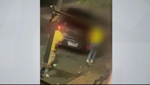 Investigan presunto secuestro en Santiago: Hecho fue grabado por vecinos del sector