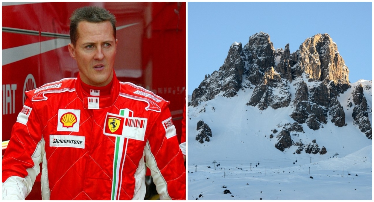 Michael Schumacher sufrió el accidente mientras esquiaba en Los Alpes franceses en 2013 (AFP)