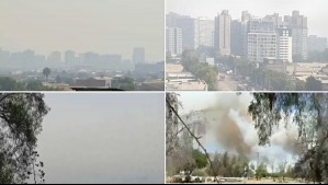 Santiago se cubre de humo por gigantescos incendios forestales