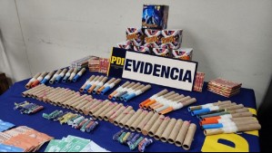 Vendían fuegos artificiales por redes sociales y usaban nombre falso para no ser descubiertos: Están detenidos