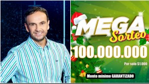 'Sepu' y Lotería regalan $1 millón a quienes concursen en el Mega Sorteo en el horario de Meganoticias Alerta