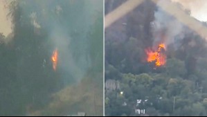 Cierran Parque Metropolitano tras reactivación de incendio forestal en cerro San Cristóbal