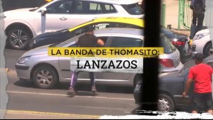 La banda de Thomasito: Lanzazos en el bandejón central de la Alameda para robar celulares