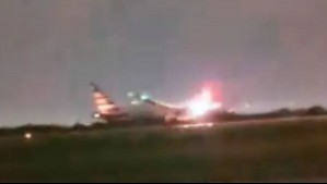 Un avión comercial fue golpeado por un rayo en Argentina: Aterrizó de emergencia en Ezeiza