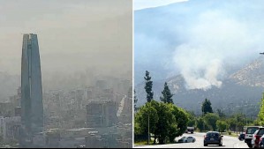 Incendio forestal en San Carlos de Apoquindo: Autoridades entregan recomendaciones por presencia de humo