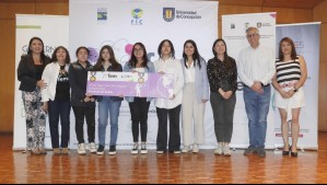 Alumnas del Biobío viajarán a España e Inglaterra tras ganar torneo de ciencia y tecnología