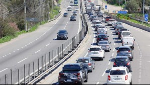 Año Nuevo: Ya han salido más de 100 mil vehículos desde la Región Metropolitana