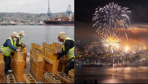 Valparaíso se prepara para show pirotécnico de Año Nuevo: Se espera que lleguen un millón de personas