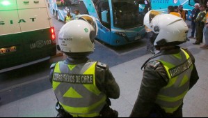 Chofer de bus dio positivo por cocaína en fiscalización en Terminal Sur de Santiago