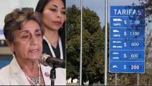 Ministra de Obras Públicas por alza de tag y peajes en enero de 2024: 'Va a ser de alrededor un 4,5%'