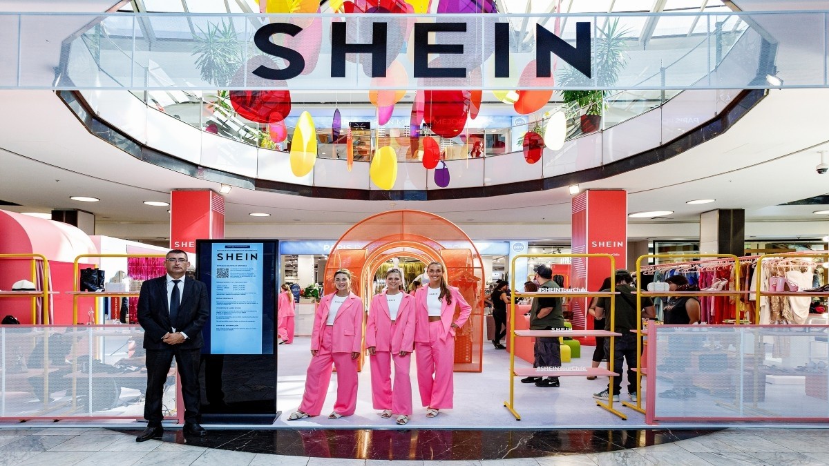 En el Mall Parque Arauco: SHEIN realiza showroom para exhibir sus productos de manera física