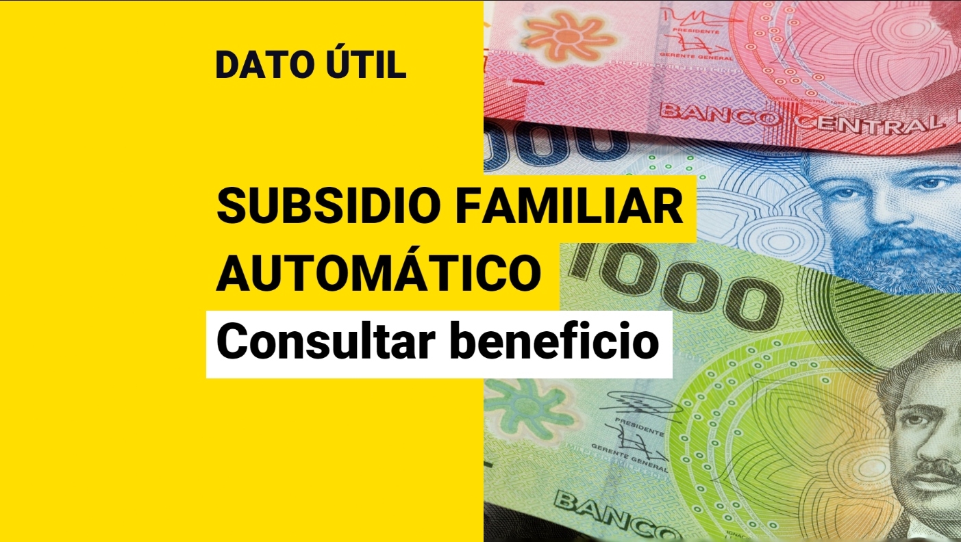 Subsidio Familiar Automático: Así Puedes Revisar Con Tu RUT Si Te ...