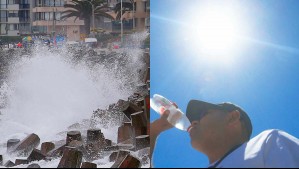 Inician las marejadas en la costa y en Santiago seguirá el calor: El pronóstico del tiempo para este viernes 12 de enero