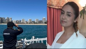 Desaparición de Anahí Espíndola: Armada informa que continúa con la búsqueda de la joven