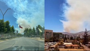 Humo en Santiago por incendio forestal: ¿Qué recomiendan las autoridades sanitarias ante la mala calidad del aire?