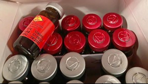 Detectan posible contrabando de fentanilo: Camión transportaba diez frascos que contendrían la potente droga