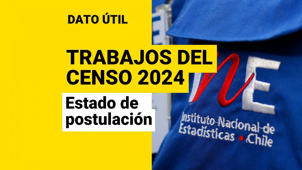 Trabajos para el Censo 2024 ¿Cómo consultar el estado de mi