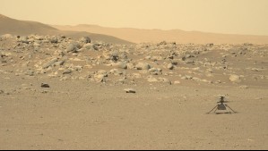 La NASA restablece contacto con su helicóptero en Marte