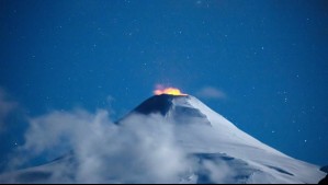 Monitorean Alerta Amarilla en volcán Villarrica tras sismo asociado a fracturamiento de roca