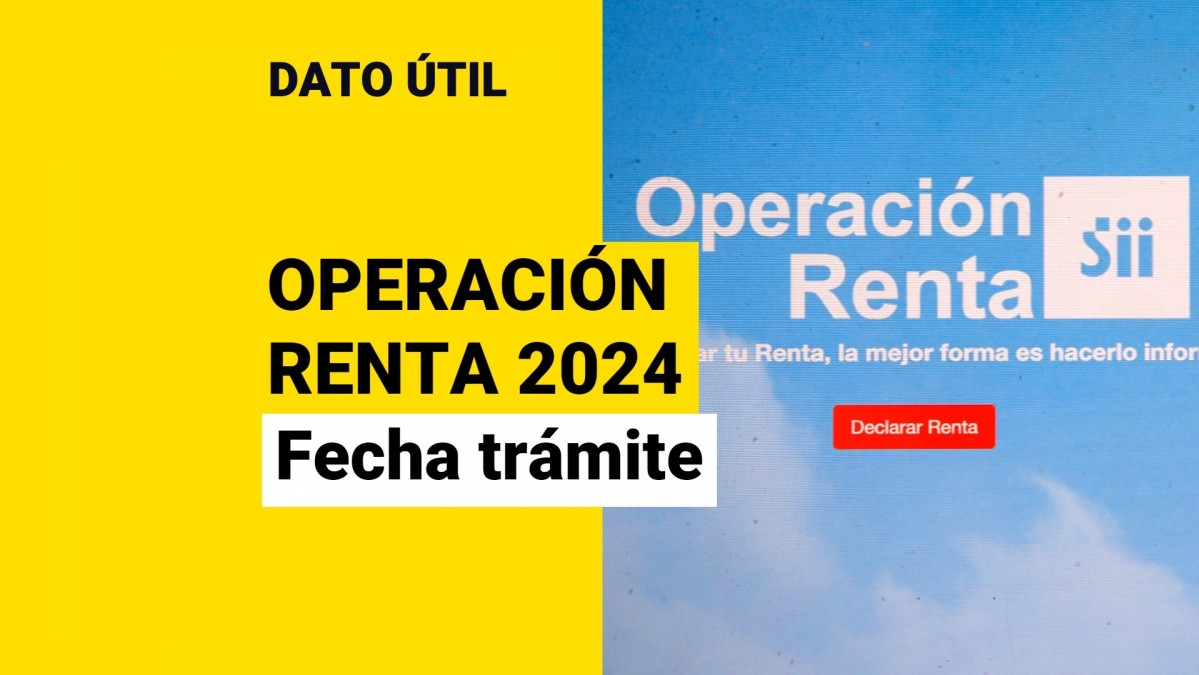 Operación Renta 2024 ¿Cuándo se debe realizar la declaración de