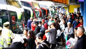 Piden intervención militar en terminales de buses de Estación Central ante ola de robos