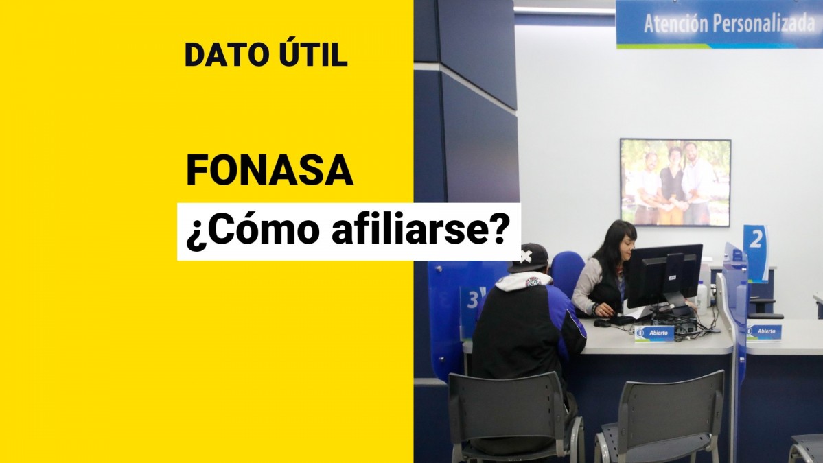 ¿Cómo puedo afiliarme a Fonasa? - Meganoticias