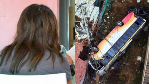 Joven relata los momentos de terror que vivió en bus accidentado en Valparaíso: 'Pensé que no iba a terminar viva'