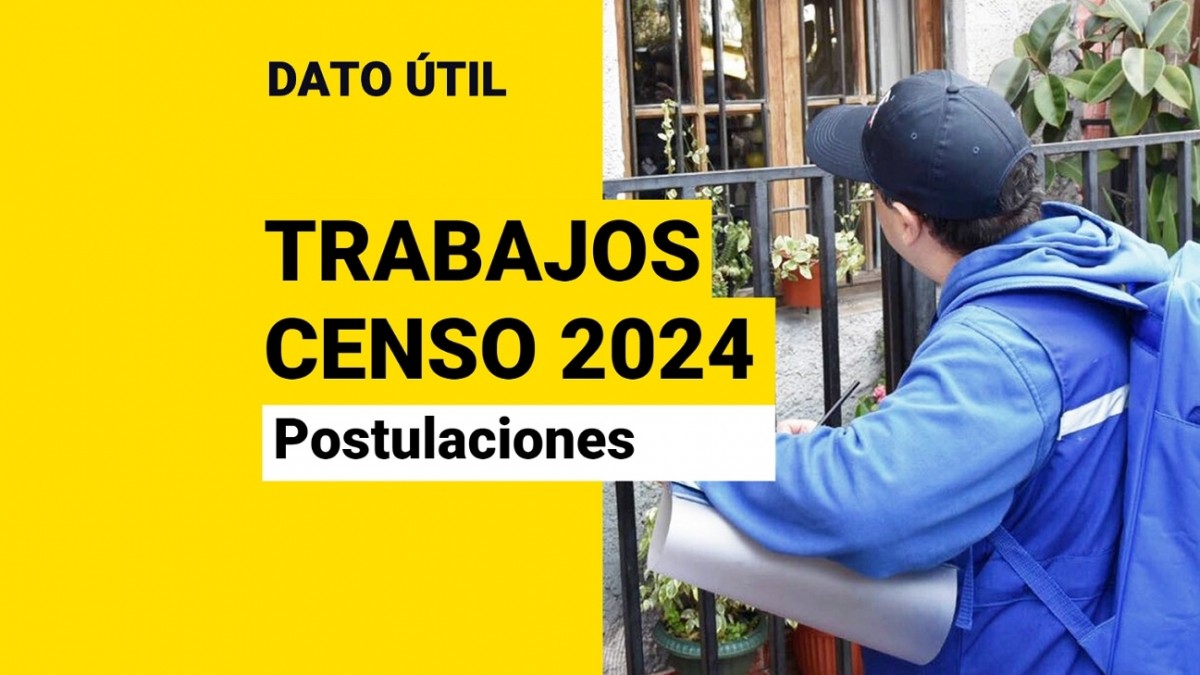 Trabajos para el Censo 2024 Así puedes consultar el estado de tu