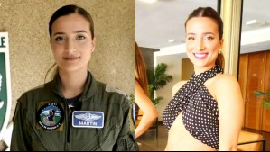 Michelle Martin, la piloto de la FACh que sueña con ser Miss Universo: 'No porque sea militar no puedo ser miss'