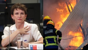 Ministra Tohá anuncia toque de queda en cuatro comunas por incendios e indicó 'temer que tuvo un inicio intencional'