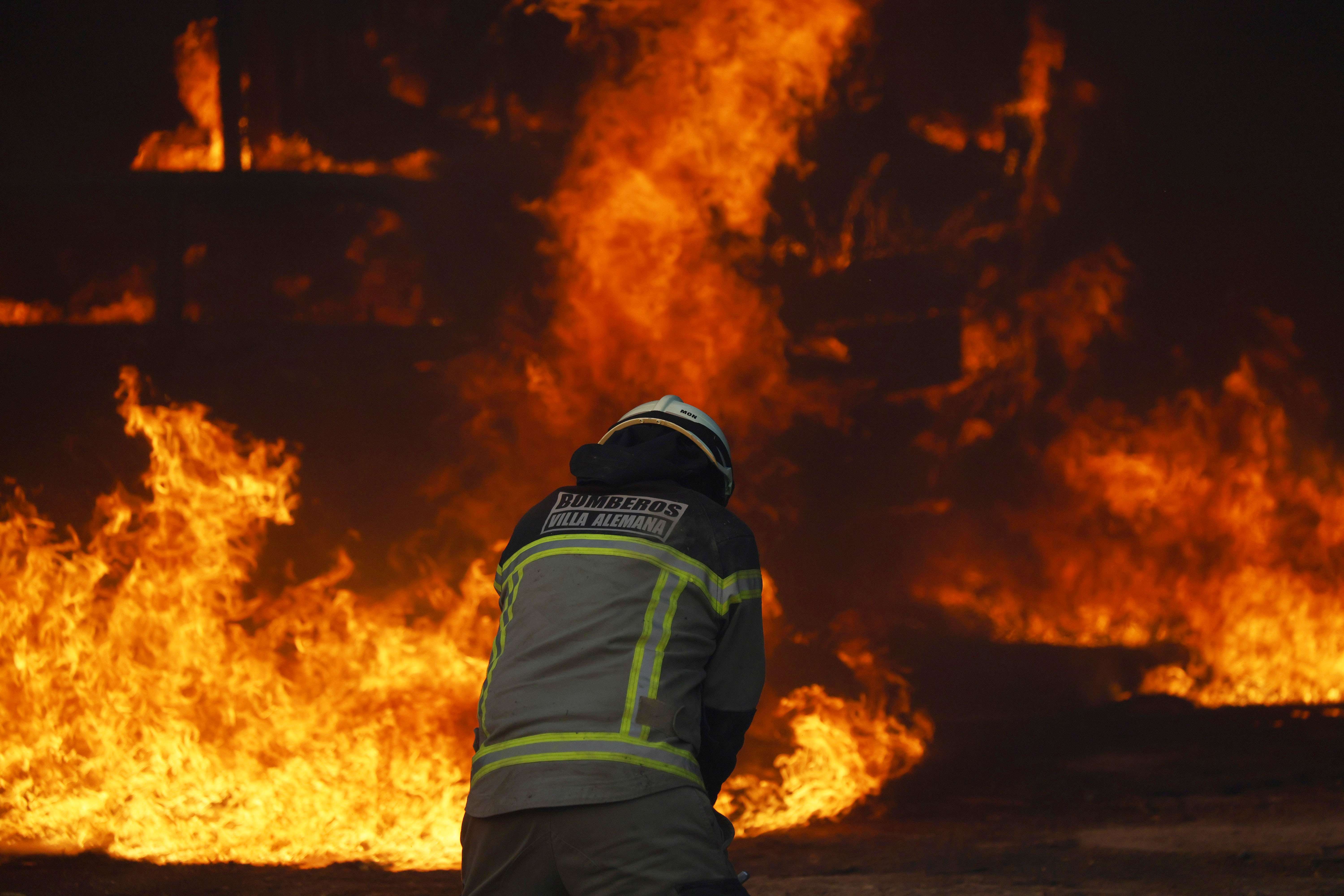 Llamado a evacuar de Senapred por incendios forestales: Sectores de dos comunas de La Araucanía afectadas