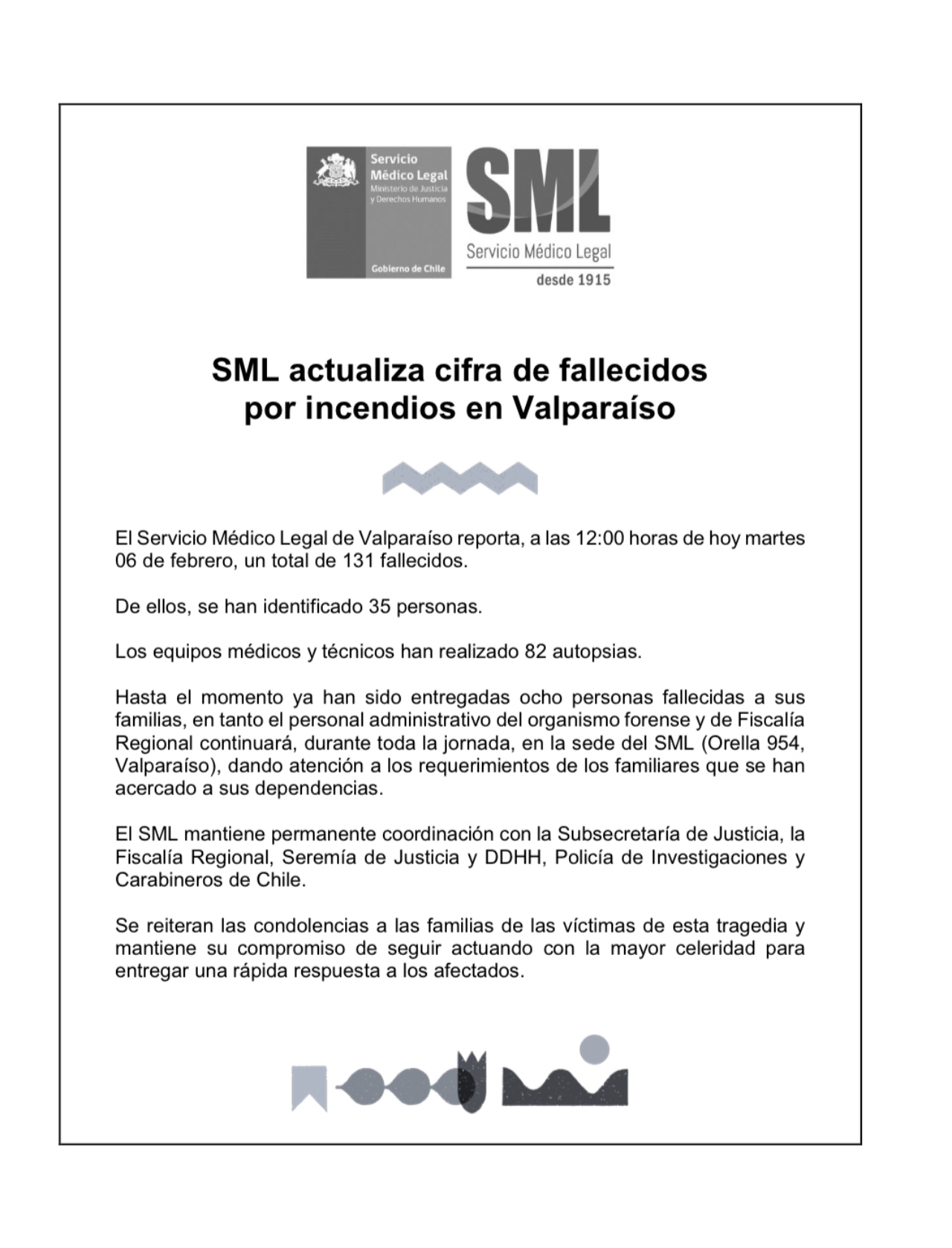 Comunicado del SML