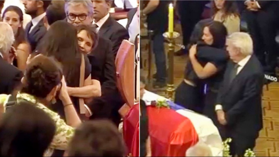 Este fue el cordial gesto de la hija de Piñera con los ministros del gobierno de Gabriel Boric durante el velorio