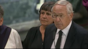 José Piñera aparece en misa fúnebre de su hermano Sebastián: Leyó la oración universal