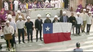 'Gracias a él fuimos rescatados': El emotivo discurso de los mineros en funeral de Sebastián Piñera