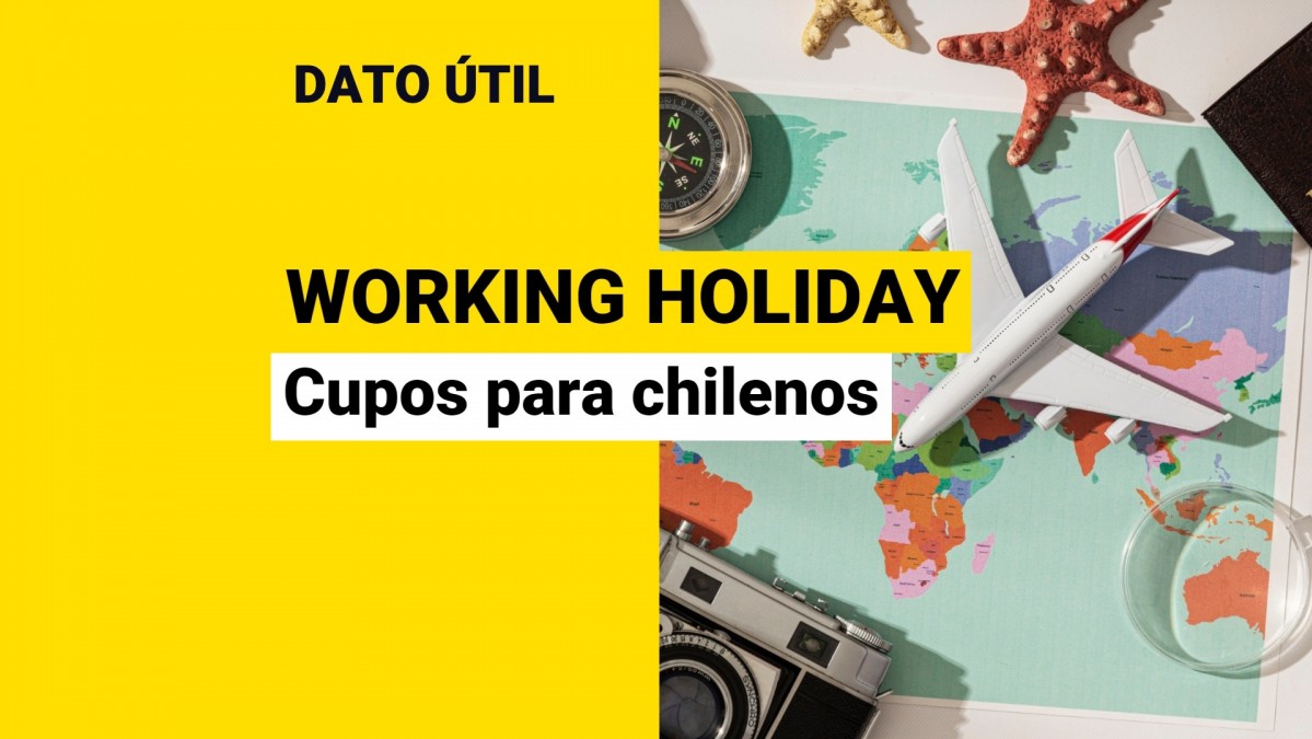 Working Holiday para jóvenes chilenos ¿Qué países tienen cupos