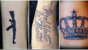 Armas, frases y coronas: Los tatuajes que delatarían la presencia de miembros del Tren de Aragua en Nueva York