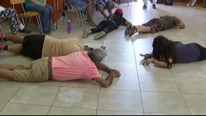 Con sonidos de disparos incluidos: Adultos mayores participaron en simulacro de balacera en Lo Prado