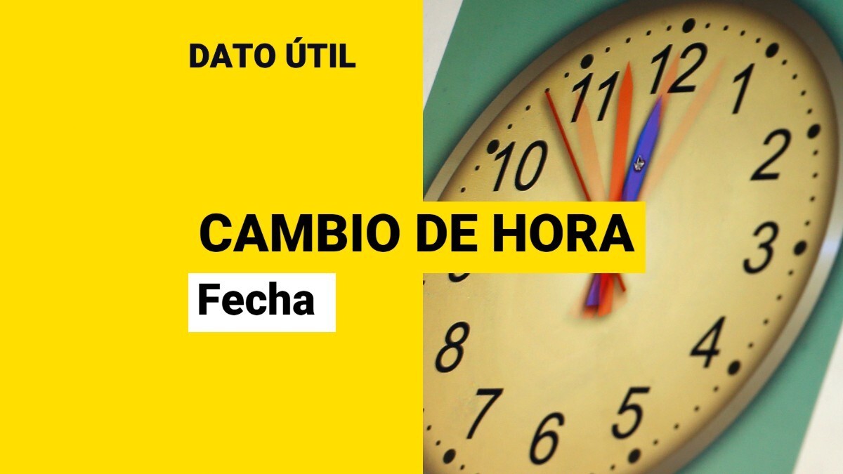 Cambio de hora en Chile Este es el día en que deberás modificar tu