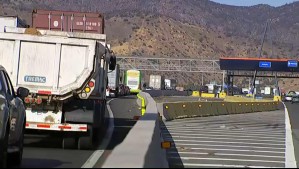 Se reestablece el tránsito en túnel Lo Prado: Carabineros explica el siniestro que provocó gran congestión vehicular