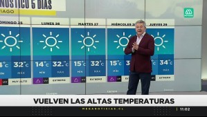 Jaime Leyton y su pronóstico del tiempo: 'Los primeros días de marzo también vamos a tener altas temperaturas'