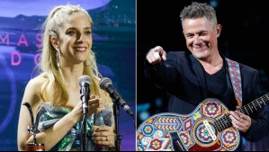 'Me dijo...': Alison Mandel revela tierno gesto que tuvo Alejandro Sanz con ella previo a su show en Viña 2024